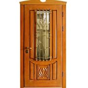 Деревянная дверь «Крекер» искусственно состаренная мебель