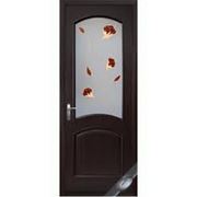 Дверь межкомнатная Интера De Luxe Р — Аве Венге фото