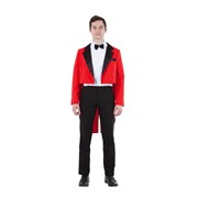 Аксессуар для праздника Птица Феникс Фрак мужской красный, 48-50 фото