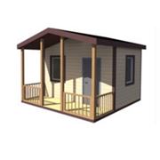 Мобильные деревянные дома (размер: 4х45 м (18 м2)) фото