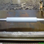 Нанесение керамического шероховатого покрытия на натяжные валы фальцаппарата