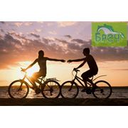 Прокат аренда горно-туристических велосипедов для активного отдыха. Прогулки на велосипеде. Велотуры. Велопрогулки. фото