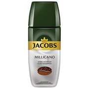 Кофе молотый в растворимом JACOBS “Millicano“, сублимированный, 95 г, стеклянная банка, 8051084 фото