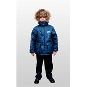 Куртка для мальчика утепленная со съемной подстежкой зима Ч8610 фото