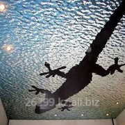 Натяжной потолок с печатью на Клипсо фото
