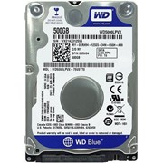 Жесткий диск HDD 2,5' Western Digital WD Scorpio Black 500 GB (WD5000LPVX)
