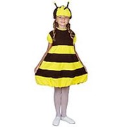 Костюм карнавальный Вини “Пчела“ с шапочкой, платьем и крыльями фото