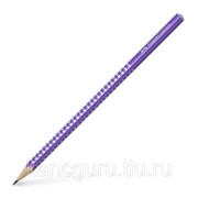 Карандаши чернографитные Faber-Castell Карандаш Sparkle pearl purple В