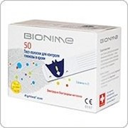 Тест-полоски Бионайм (Bionime GM300) фото