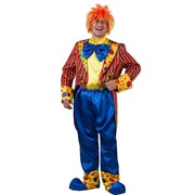 Карнавальный костюм Батик Клоун Кеша красный взрослый, 54 фото