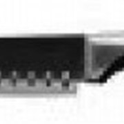 Нож Legioner Ferrata Сантоку, рукоятка с металлическими вставками, лезвие из нержавеющей стали, 175мм Код:47944 фотография