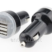 Устройство зарядное АЗУ Short 2 USB 2.1 A Black (2000000518978), код 134734 фото