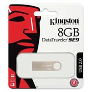 Флеш-память Kingston DataTraveler SE9 (Silver) 8GB фото