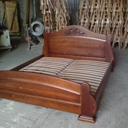 Кровать деревянная 1.6х2 м фото