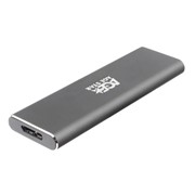 Внешний корпус SSD AgeStar 3UBNF1 m2 NGFF 2280 B-Key USB 3.0 алюминий серый фотография