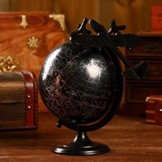 Сувенир глобус “Чёрный стиль“ 23х19х26 см фото