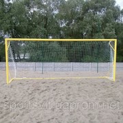 Ворота для пляжного футбола 5500х2200 (разборные), с дугами фото