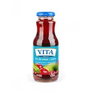 Сок яблочно - вишневый осветленный 100% Vita фото