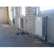 Монтаж систем отопления фото