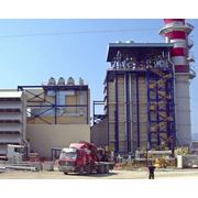 Строительство и монтаж котельных пример: Котёл (HRSG котел-утилизатор) 437 МВт ALSTOM и станционные трубопроводы высокого и низкого давления. Монтаж сварки термическая обработка фото
