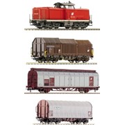 Стартовый набор "Грузовой поезд 214;BB" Roco (51140)