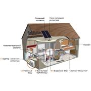 Проектирование и монтаж систем отопления кондиционирования энергообеспечения на основе оборудования для возобновляемых источников энергии фото