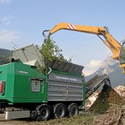 Низкоскоростной измельчитель древесных отходов KOMPTECH CRAMBO фото