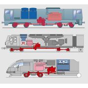 Системы охлаждения .Фирма Фойт предлагает системы охлаждения для: скоростного поездов маневровых и магистральных локомотивов рельсовых автобусов метро и трамваев.