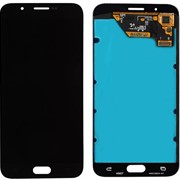 Дисплей для Samsung A810F (A8 2016) в сборе с тачскрином черный (OLED)
