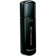 32Gb JetFlash 350 Transcend USB-флеш накопитель, USB 2.0, TS32GJF350, Чёрный фотография