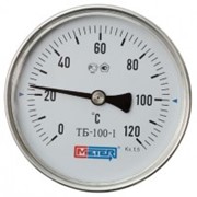 Термометр биметаллический общетехнический, осевое исполнение МЕТЕР ТБ-1 фото