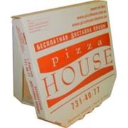 ГОФРОкартонная упаковка для пиццы фотография