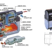 Жидкостный отопитель HYDRONIC B5W SC (бензиновый компактный) фото