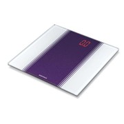 Весы напольные электронные Soehnle Sensation white/purple фото
