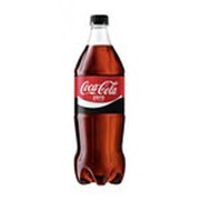 Газированный напиток COCA-COLA Zero, 1,5л (упаковка 9 шт)