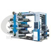 Шестицветная флексографическая печатная машина