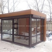 Торговый павильон с рольставнями, киоск UNIT A 17 (3,7х2,5 м) фото