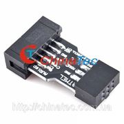Адаптер 10 Pin на 6 Pin для ATMEL AVR ISP USBASP STK500 Convert