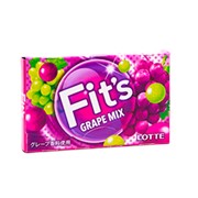 Fit’s Grape Mix жевательная резинка, Lotte фотография