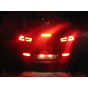 Задние светодиодные фонари для Mitsubishi Lancer X (дымчатая белая)/ Предлагаем тюнинг оптику для Mitsubishi Lancer X фото