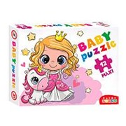 Пазлы макси Дрофа-Медиа Baby Puzzle Принцесса и единорог 4035 фото