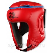 Шлем боксерский RSC PU BF BX 208 M Красный фотография