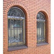 Кованые решетки на окна ROK-0002 фотография