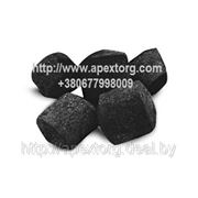Charcoal briquette ecological фотография