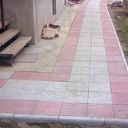 Форма для производства тротуарной плитки “Тучка“ фото