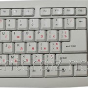Клавиатура 1808 Slim White Waterproof PS/2, код 34182