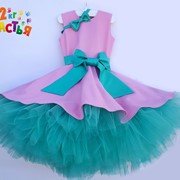 Платье для девочки “Стиляги“ нежно-розовое фотография
