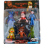 Набор 6 фигурок фредди Five Nights at Freddys фотография