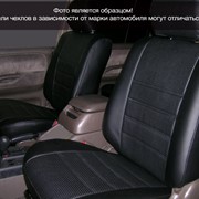 Чехлы Hyundai i30 07-11г спинка и диван 1/3, 5п/г, 2п/л, AB черный аригон Классика ЭЛиС фотография