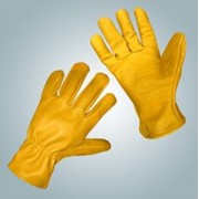 Перчатки износостойкие желтые